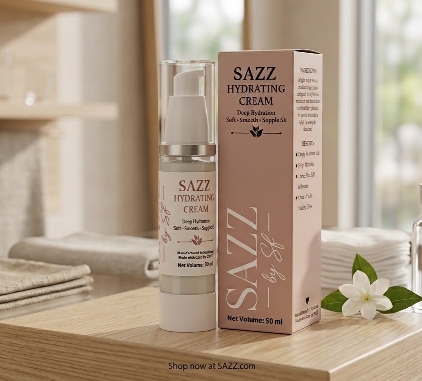 SAZZ Hydrating Cream – Deep Hydration Moisturizer