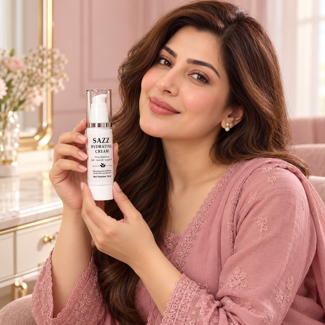 SAZZ Hydrating Cream 50ml – Daily Face Moisturiser