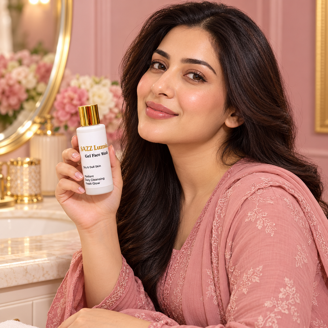 SAZZ Luméa Gel Face Wash with Beads