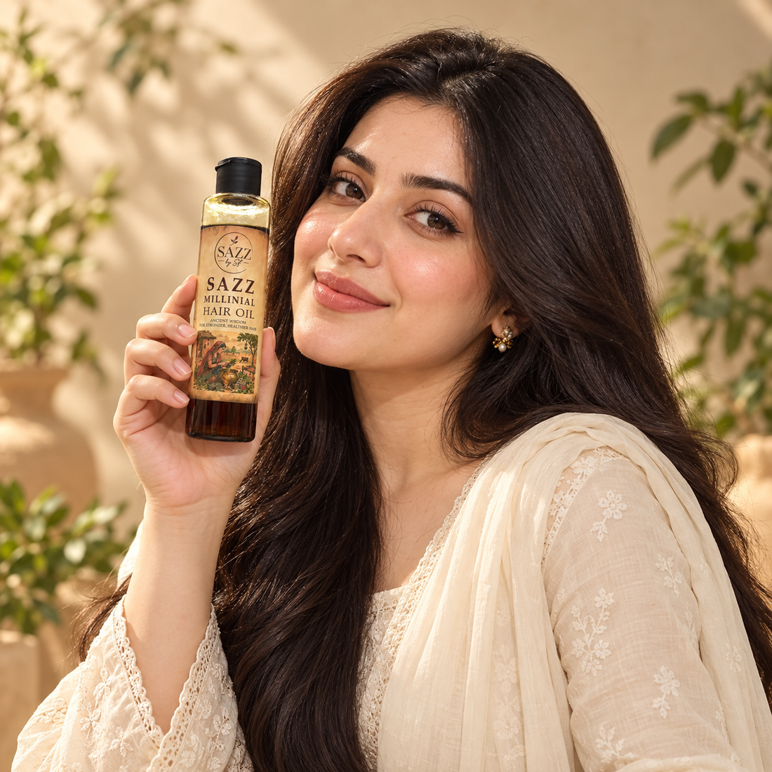 SAZZ Millennial Hair Oil – Herbal Nourishing Blend
